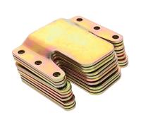 MAGICLULU 10 Connettori per Divani Componibili: Clip in Metallo per Divani - Elementi di Fissaggio Ad Incastro per Divani - Parti di Ricambio per La Connessione di Mobili per La Casa