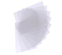 MAGICLULU 10 Fogli di Pellicola Pet Trasparente per Scatole, Film per Imballaggio Resistente al Calore, Fogli di Plastica Flessibili per Imballaggi Artigianali e Fai da Te