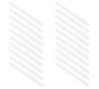 MAGICLULU 10 Paia Gommini Auricolari in Silicone Trasparente per Occhiali, Punte Morbide Antiscivolo per Aste, Copri-tempie Resistenti per Uso Quotidiano e Attività Sportive