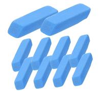MAGICLULU 10 Pezzi Bastoncini per Rimuovere la Ruggine e Pulire le Corde della Chitarra e Pipa, Gomma per Lucidatura Tasti, Accessorio Blu la Manutenzione e Pulizia
