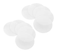 MAGICLULU 10 Pezzi Diffusore Luce per Lampada LED in Acrilico Bianco, Copertura per Plafoniera Moderna, Riduce L'affaticamento Visivo, per Camere da Letto e Illuminazione Fai-da-te