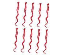 MAGICLULU 10 Pezzi lunghe estensioni dei ricci salviette per il lavaggio del corpo molletta per lunga regalini halloween curly hair parrucche clip di estensione dei