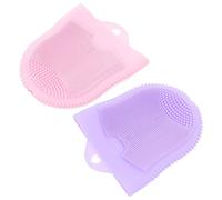 MAGICLULU 10 Pezzi Massaggio Detergente lavare il viso pulito spazzola per la pulizia in silicone makeup remover make up remover spazzola per il massaggio del viso animale lavabo