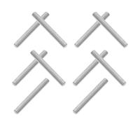 MAGICLULU 10 Pezzi Perno di Fermo per Chiave ad Impatto 1/2 in Acciaio, Clip di Bloccaggio per Bussola, Facile da Usare, per Installazione e Riparazione Macchinari