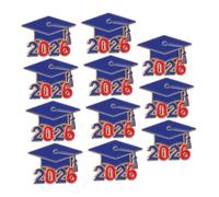 MAGICLULU 10 Pezzi Spilla per Laurea 2026 in Lega, Leggera e Resistente allo Scolorimento, per Abbigliamento e Cappelli Durante la Stagione della Maturità e Feste Scolastiche