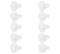 MAGICLULU 10 Pezzi Tettarelle in Silicone per Biberon Agnelli e Suinetti Superficie Liscia e Funzione Anti-morso per Alimentazione Animali Ragazzo Ragazza