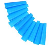 MAGICLULU 10 Pezzi Tubi Avvolgimento Plastica Conici per Filati, Accessori Tessitura Design Angolo Preciso, per Produzione Tessile e Cucito