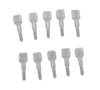 MAGICLULU 10 Pezzi Vite in Inossidabile Argento a Piatta per Calibro a Corsoio Resistente alla Corrosione, per Laboratori e Quotidiana