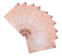 MAGICLULU 100 fogli Carta da Lettere Vintage Double-sided per Scrapbooking e Journaling Creativo Carta Stile Antico Decorativa per DIY per Progetti Artigianali e Inviti