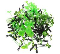 MAGICLULU 100 Pezzi Fermagli Capelli Simil Pianta Divertenti Clip Fiore Mini Germoglio Barrette Accessori Per Costume Feste Ragazze