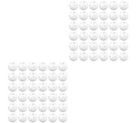 MAGICLULU 100 Pz Sfera Sferragliante Circolare Riparare Gli Squeaker Giocattolo Squeaker Per Giocattolo Per Cani Plastica Giocattoli Bianca Il Bambino Che Fa i Primi Passi