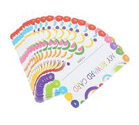 MAGICLULU 100fogli Carte Di Ricompensa Creative Di Cartoncino Decorativo Per Incentivi Scolastici Per Insegnanti e Studenti