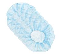 MAGICLULU 100pezzi Cuffie Elastiche in Tessuto Non Tessuto Per Laboratori Medica Servizi e Officine Regolabili Per Diverse Dimensioni