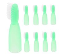 MAGICLULU 10pezzi Spazzolino da Denti in Plastica e Nylon da Spazzolini Portatili per Igiene Orale per Uso in Carcere