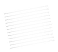 MAGICLULU 12 Pezzi Bastoncini di Vetro Massiccio 30 Cm, Aste di Agitazione Solide per Laboratorio Scientifico, Palette di Miscelazione Resistenti al Calore per Esperimenti Riutilizzabile