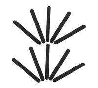 MAGICLULU 12 pezzi Bastoncini Leviganti Doppia Faccia Grit Strumenti Levigatura e Lucidatura per Modellismo e Intaglio Durevoli e Resistenti Lacerazioni
