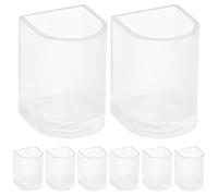 MAGICLULU 12 Pezzi Copriscarpe Trasparenti Antiscivolo per Tacchi Alti, Maniche Protettive Resistenti per Tacchi da Ballo Latino, Coperture Tallone Durevoli per Uso Prolungato