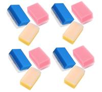 MAGICLULU 12 Pezzi Spazzola Per Massaggio Tattile Massaggio Sensoriale Strumenti Per Massaggi Spazzola Per La Pulizia Del Viso Tappo A Culla Shampoo Spazzola Per La Pulizia Del Viso
