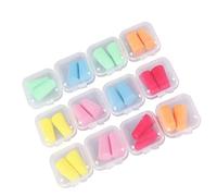 MAGICLULU 12 Scatole Tappi Per Orecchie Antirumore Auricolari Addormentati Tappi Orecchie Tappi Per Le Orecchie Di Portection Del Rumore Tappi Per Le Orecchie Insonorizzati Dormire