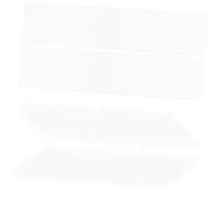 MAGICLULU 150 pezzi Nail Art Display Strisce Trasparenti in Acrilico Resistenti per Esposizione Unghie con Supporto Doppio Lato Manicure Professionale per Mostrare Design e Tips