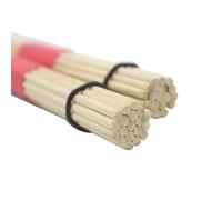 MAGICLULU 2 Bastoncini per Batteria in Bambù Leggero e Resistente 2 Pezzi Accessori per Percussioni Adatti a Bande Giovanili e Jazz