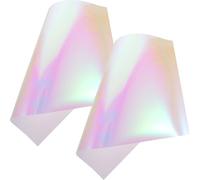 MAGICLULU 2 Fogli Pellicole Termoadesive in Vinile per Abiti DIY, Rosa | Taglio per Decorazioni Tessili, Effetto Morbido, Resistente Agli Strappi, senza Screpolature Né Sbiadimento