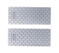 MAGICLULU 2 Pezzi Affilatrice Manuale per Coltelli da Cucina Pietra Diamantata Efficiente, Strumento Affilapunte Resistente per Uso Domestico e Professionale
