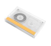 MAGICLULU 2 Pezzi Cassetta Audio Vergine da 60 Minuti, Plastica, Pronta | Registrazione Chiara, Lunga Durata, Organizzazione Facile, Uso Immediato, Formato Singolo