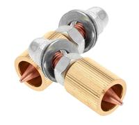 MAGICLULU 2 Pezzi Clamp Heads Dent Puller Alloy Chuck For Automotive Sheet Metal Repair Workshop Use Durable Body Repair Tool