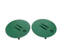 MAGICLULU 2 Pezzi Coperchio Rotondo in Plastica per Scatola Valvola Irrigazione Resistenza alle Intemperie e Controllo Manuale, per Routine di Irrigazione Quotidiana del Giardino