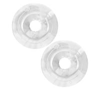 MAGICLULU 2 Pezzi Copertura Protettiva per Raggi della Bicicletta in Plastico, Protezione Resistente per Flywheel, Previene la Caduta dei Raggi Durante la Guida in Bici