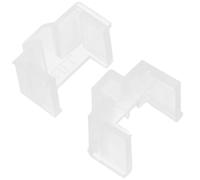 MAGICLULU 2 pezzi Copri-ago per Giradischi in Plastica Resistente Protezione Puntina per Testina Giradischi Copertura Sostitutiva Protezione Stylus Compatibile