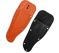 MAGICLULU 2 pezzi Custodia in Pelle per Forbici da Potatura Portaforbici Protettivo Resistente e Pratico per Giardinaggio Fodero Sicuro con Chiusura Scatto per Cintura Cover per Forbici da