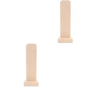 MAGICLULU 2 Pezzi Di Tavoletta Commemorativa in Legno Per Tempio Per Offerte Decorativa Per Festival Design Vuoto Per Preferenze Individuali
