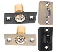 MAGICLULU 2 Pezzi Fermo a Sfera per Porte Interne in Acciaio Inox, Chiusure a Sfera Regolabili per Mobili Presa della Palla, Adatti per Armadi e Porte di Casa, Installazione Semplice