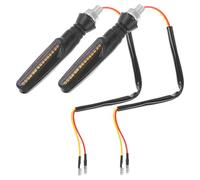 MAGICLULU 2 Pezzi LED Indicatori Luci Dinamiche Gialle Impermeabili per Sicurezza e Visibilità Migliorata