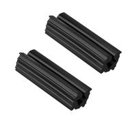 MAGICLULU 2 Pezzi Morsa in Gomma per Mazze da Golf Protezione Albero Club con Righe Laterali Antiscivolo Fissa e Protegge Shaft Durante Riparazioni e Regripping