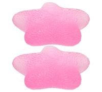 MAGICLULU 2 Pezzi Pallina per Esercizi Mano a Forma di Stella in Tpr Rosa per Rafforzare la Presa e Allenare le Dita, per Studenti e Lavoratori D'ufficio
