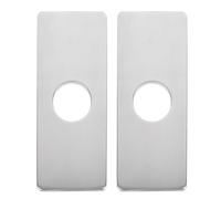 MAGICLULU 2 Pezzi Piastra Copriforo per Rubinetto Lavandino 4 Pollici in Acciaio Inox Resistente alla Corrosione per Cucina e Bagno