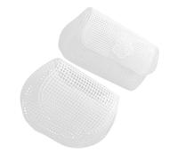 MAGICLULU 2 Pezzi Rete di Plastica Bianca Leggera per Cucito e Artigianato, Resistente al Vento alla Pioggia, per Progetti Fai da Te e Creazione di Borse