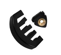 MAGICLULU 2 Pezzi Silenziatore per Violino in Gomma Nera Mute Portatile Piccolo per Pratica Silenziosa Protezione Strumenti Corda Ricambio per Musicisti Professionisti e Studenti