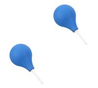 MAGICLULU 2 Pezzi Siringa Silicone da Laboratorio da Dispositivo Controllo Preciso Del Volume Strumento Versatile per Esperimenti Scientifici Colore Blu