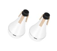 MAGICLULU 2 Pezzi Sordina per Tromba in Plastica Leggera Mute per Pratica Silenziosa in Spazi Ridotti Facile da Installare e Resistente per Studenti e Principianti