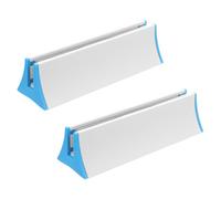 MAGICLULU 2 Pezzi Supporto Divisorio per Scrivania Supporto per Pannello Scrivania da Ufficio Staffa Divisoria Morsetto di Fissaggio Deflettore Scudo