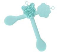 MAGICLULU 2 Pz Applicatore Per Maschera Di Spazzola in Silicone Scrub Facciale Scrubber Per La Pulizia Del Viso Spazzola Esfoliante Per Il Lava Viso Carino Pennello in Silicone Gel Di Silice