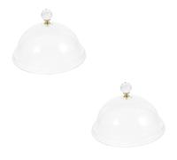 MAGICLULU 2 Pz copertina fermatovaglia tovaglia da tavola tovaglia tavola tovaglie da tavola scodelle per zuppa zuppiera copertura decorativa cupola per tortiera PC Riutilizzabile