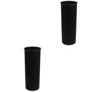 MAGICLULU 2 Pz Porta Scopino Per Bagno Spazzolone Scopino Per Wc Porta Scopino Trasparente Porta Lavasciuga Wc Porta Stantuffo Tazza Per Spazzole Domestiche Tazza Plastica