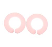 MAGICLULU 2 Pz sciarpa accessori parrucchiere accessori parrucchiera copertura dei striscia del collo del barbiere grembiule collare per tagliare i mantello da barbiere rosa