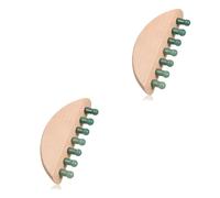 MAGICLULU 2 Pz Strumento Per Il Massaggio Della Testa Massaggiatore Per Capelluto Pettine Da Parto Pettine in Per Massaggio Dei Per Capelluto Di Legno