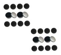 MAGICLULU 2 Set Da 15 Pezzi spugna per lavaggio a secco detergente pennelli make up makeup brush cleaner custodia da viaggio per ciglia tortiera per bambole spazzola spugna per la pulizia